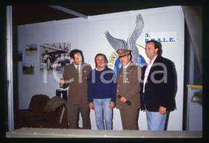 35mm vintage slide* 1985ca COSTUME Renè ARNOUX Gerry SCOTTI - R.R.A.L.E. Bologna