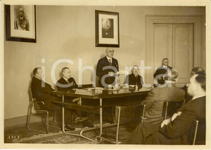 Fotografia d epoca originale 1937 ROMA Assemblea Istituto Fascista del Commercio con l Estero Fotografia 1