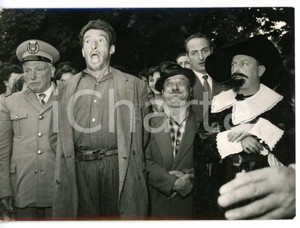 1956 LUSERNA SAN GIOVANNI Elezioni MISTER BRUTTO - I concorrenti *Foto 18x13