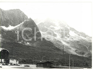 Fotografia d epoca originale 1977 PASSO DEL TONALE TN Veduta del Gruppo della Presanella Foto VINTAGE 1