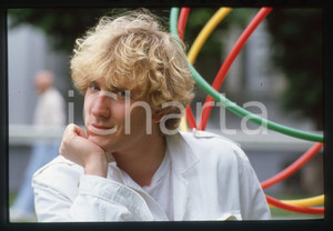 35mm vintage slide* 1980ca MUSICA - PLASTIC BERTRAND ritratto (1)