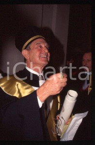 35mm vintage slide* 1995 BOLOGNA UNIVERSITY Honorary Degree of George SOROS (58)