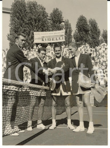 1957 COPPA DAVIS TENNIS - ITALIA-SVEZIA 3-1 Orlando SIROLA Nicola PIETRANGELI