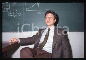 35mm vintage slide* 1985 ca ECONOMICS Professor Janusz A. ORDOVER Portrait (5)