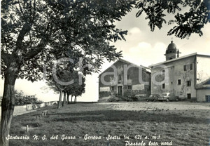 Cartolina originale da collezione 1961 GENOVA SESTRI Santuario di Nostra Signora del GAZZO Cartolina FG VG 1