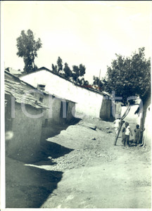 Fotografia d epoca originale 1935 ETIOPIA Costruzioni indigene ABISSINIA conquistata Fotografia 1