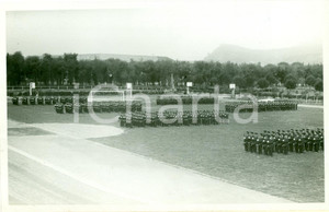 Fotografia d epoca originale 1938 CASERTA Accademia Aeronautica Evoluzioni con moschetto FOTOGRAFIA 1