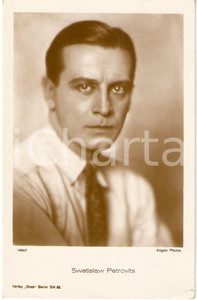 Cartolina originale da collezione 1930 circa IVAN PETROVICH Swetislaw Petrovits Cartolina FP NV 1