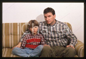 35mm vintage slide* 1988 ca ITALY "UN BAMBINO" Actor Matteo BELLINA Oscar (10)