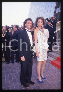 35mm vintage slide* 1988 ca CANNES Marisa BERENSON Bernard MONTIEL (5)