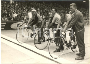 1957 PARIS Omnium Vainqueurs -Jacques ANQUETIL Jesus LORONO Gastone NENCINI