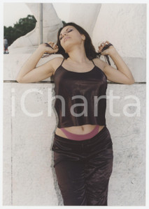 Fotografia d epoca originale 1995 ca COSTUME ITALIA Attrice Leila VIRZÃŒ  Ritratto  Foto 15x22 cm 1 1