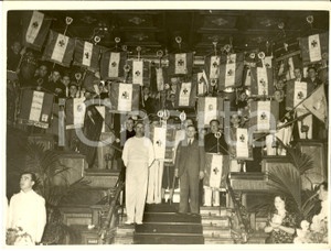 Fotografia d epoca originale 1937 MILANO La riunione dei Dopolavoristi della Provincia Fotografia 1