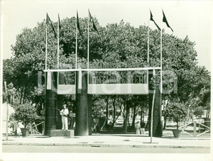 Fotografia d epoca originale 1938 ROMA Campo Avanguardisti marinari del Fascio Italiani all Estero FOTOGRAFIA 1