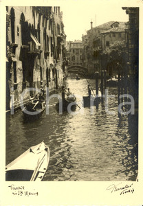 Cartolina originale da collezione 1941 VENEZIA Rio di Santa Marina - fotografia di FIORENTINI *Cartolina FG NV 1