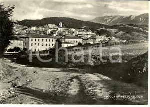 Cartolina originale da collezione 1954 ROCCA DI MEZZO AQ Veduta panoramica con ALTOPIANO ROCCHE Cartolina FG VG 1