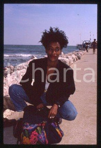 35mm vintage slide* 1990 ca CINEMA "MO' BETTER BLUES" Actress Joie LEE (1)