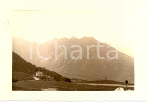 Fotografia d epoca originale 1936 BASSANO DEL GRAPPA Raduno 31Â° Regg. Artiglieria Cime GRAPPA veduta frontale 1