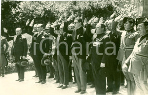 Fotografia d epoca originale 1931 ROMA Associazione Combattenti omaggio al MILITE IGNOTO Fotografia 1