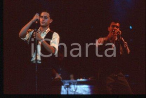 Nuovi BRIGANTI - MILAN Italian hip hop group 1993 ca * 35 mm vintage slide 1