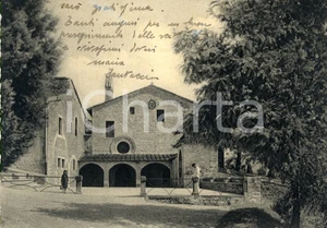 Cartolina originale da collezione 1948 ASSISI PG Veduta del santuario di SAN DAMIANO Cartolina ANIMATA FG NV 1