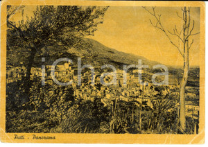 Cartolina originale da collezione 1956 PATTI (ME) Panorama della cittÃ  *Cartolina FG VG 1