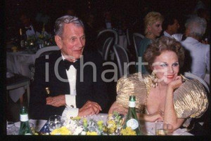 35mm vintage slide* 1981 ca CANNES Joseph COTTEN and Patricia MEDINA (28)