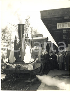 1962 FERROVIE NORD LOMBARDIA Viaggio treno storico MILANO-ERBA - Foto 18x24 cm