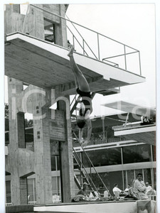 1959 ROMA Inaugurazione Complesso natatorio del Foro Italico - Gara di tuffi