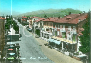 Cartolina originale da collezione 1970 ca BORGO SAN DALMAZZO CN Corso MAZZINI Cartolina VINTAGE FG NV 1