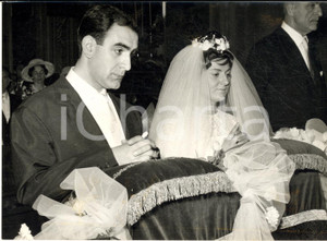 1960 TORINO Chiesa S. MARGHERITA - Nozze Tonina TORRIELLI - Mario MASCHIO *Foto