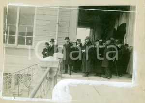 Fotografia d epoca originale 1910 ca MILANO Francesi inaugurano nuovo ospedale RICORDI C.R.I. n. 11 Foto 1