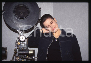 35mm vintage slide* 1997 SANREMO Silvia SALEMI Ritratto della cantante (16)