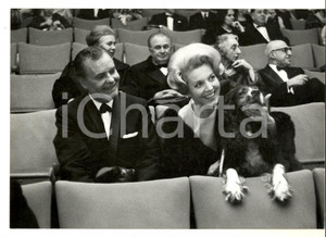Fotografia d epoca originale 1955 ca PARIS Sergej VINOGRADOV  ambasciatore URSS in platea Foto 2 1