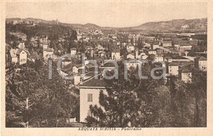 Cartolina originale da collezione 1930 ARQUATA SCRIVIA Veduta generale FP NV 1