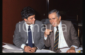 35mm vintage slide* 1987 ca Claudio MARTELLI Enzo TORTORA