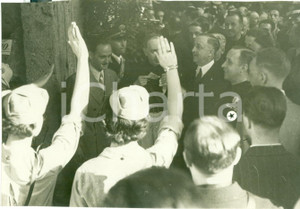 Fotografia d epoca originale 1936 ROMA Adelchi SERENA inaugura Giornata del Giocattolo Fotografia 1
