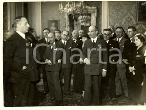 Fotografia d epoca originale 1933 MILANO Carlo RADICE FOSSATI Congresso Mercanti Arte Antica e Moderna Foto 1