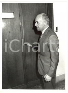 1985 ca BRESCIA Mario SCHIMBERNI alla porta di Pier Luigi DELL'OSSO - Foto 24x18