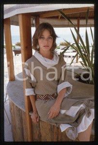35mm vintage slide* 1986 ca ITALY Portrait of an american actress Susan DEY (36)