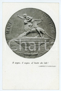 1915 ca WW1 - MARINA ITALIANA Mare nostrum - Artista Emilio BISI Cartolina FP NV  Cartolina postale d'epoca, non viaggiata. FAIR/discreto Lievi smussature agli angoli Formato: FP originale e autentica 1 1915 ca WW1 - MARINA ITALIANA Mare nostrum - Artista Emilio BISI Cartolina FP NV  Cartolina postale d'epoca, non viaggiata. FAIR/discreto Lievi smussature agli angoli Formato: FP originale e autentica 1