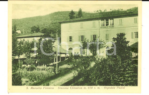 Cartolina originale da collezione 1950 ca SAN MARCELLO PISTOIESE PT Veduta con l ospedale PACINI Cartolina 1