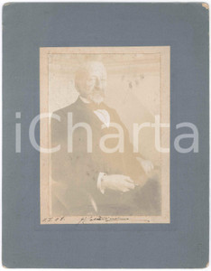 Fotografia d epoca originale 1908 ITALIA Ritratto di P. CARDERINA  Fotografia 22x27 cm 1