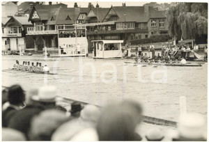1955 HENLEY-ON-THAMES Dead-heat between UNIVERSITY OF PENNSYLVANIA and R.A.F.