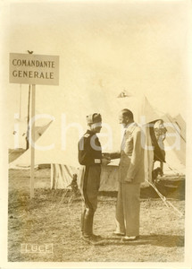 Fotografia d epoca originale 1937 ROMA Achille STARACE e Dino ALFIERI al Campo Roma Fotografia ISTITUTO LUCE 1