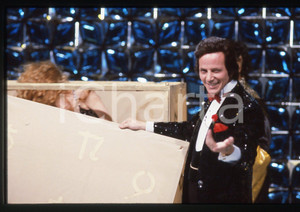 35mm vintage slide* 1984 RAI 2 IL TRAPPOLONE Mago SILVAN - Gioco di prestigio 31