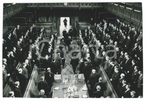 Fotografia d epoca originale 1966 LONDON State Opening of Parliament  House of Commons Photo 21x14 cm 1