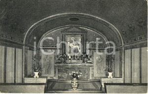 Cartolina originale da collezione 1920 ca RHO MI Collegio Oblati Missionari La CAPPELLA del MIRACOLO FP NV 1