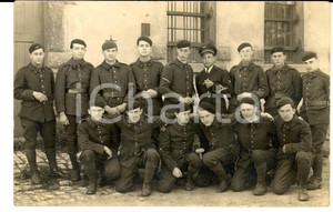Fotografia d epoca originale 1920 ca ARMEE DE FRANCE Groupe militaires 11e régiment Photo carte postale 1