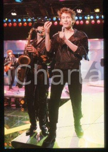 35mm vintage slide* 1986 THE PSYCHEDELIC FURS British musician Richard BUTLER 31